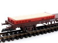 In der Spur 3010015 - TT - Ladeplattform 20 mit Holzboden - rot